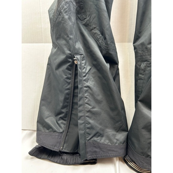 Obermeyer Ridgeline Ski Snow Pants Womens Size 14 Black Waterproof Insulated - Picture 11 of 12